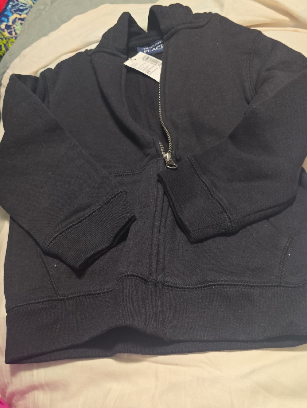 The Children's Place Black Hoodie Jacket